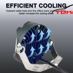 Norma 7 inç 90w Baja Offroad Sis Lambası Beyaz